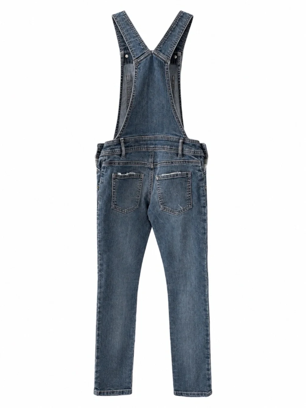 Xhilaration Girls Denim Overalls — Size Medium (8)